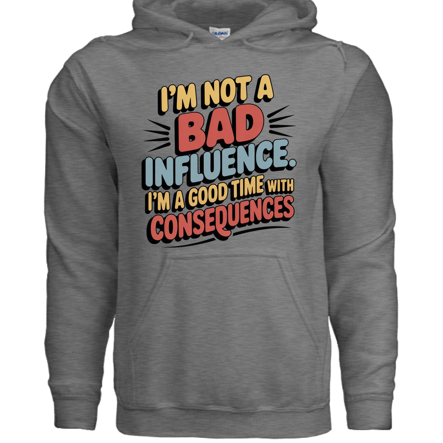 GRAPHITE HEATHER - FRONT